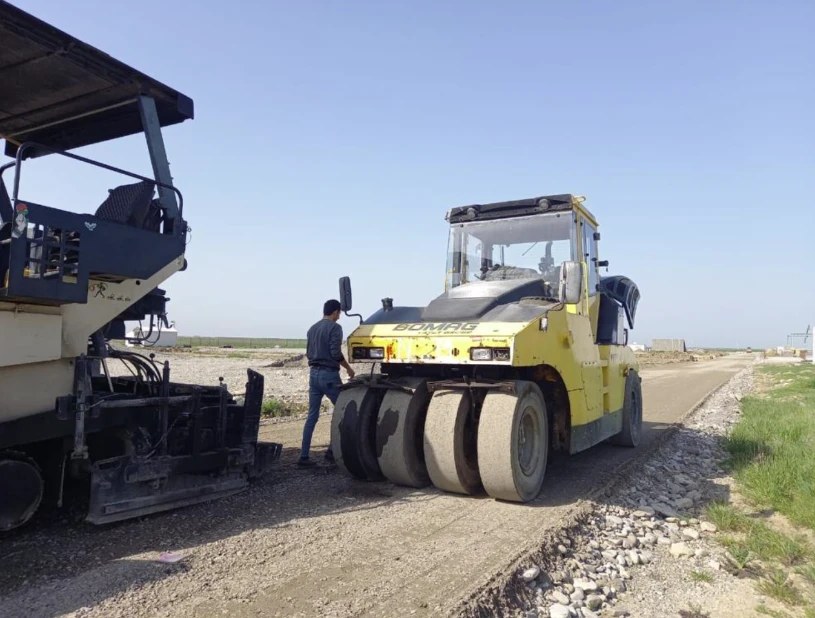Road construction