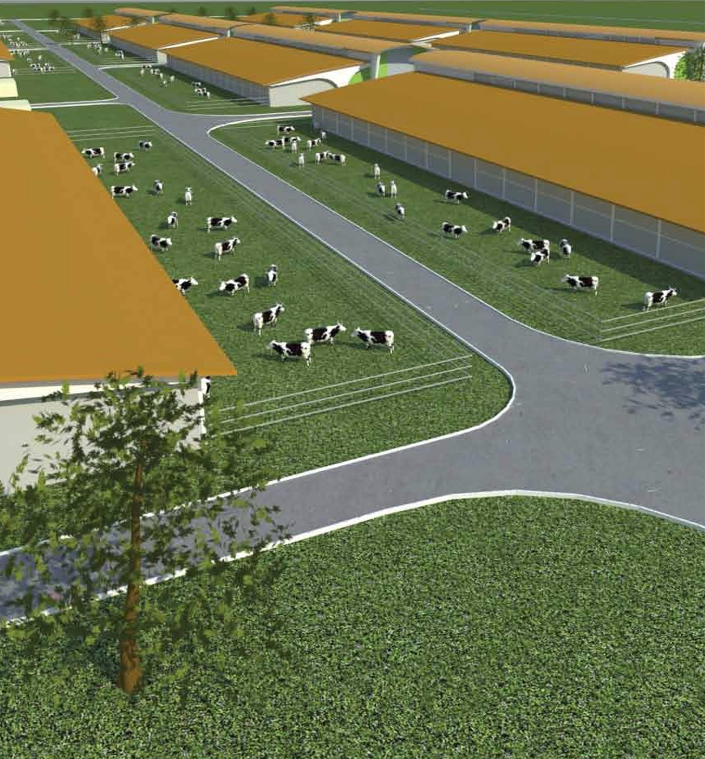 Family Capital Agrocluster 2400, rendering