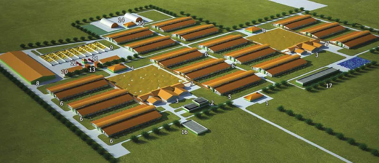 Family Capital dairy farm site plan