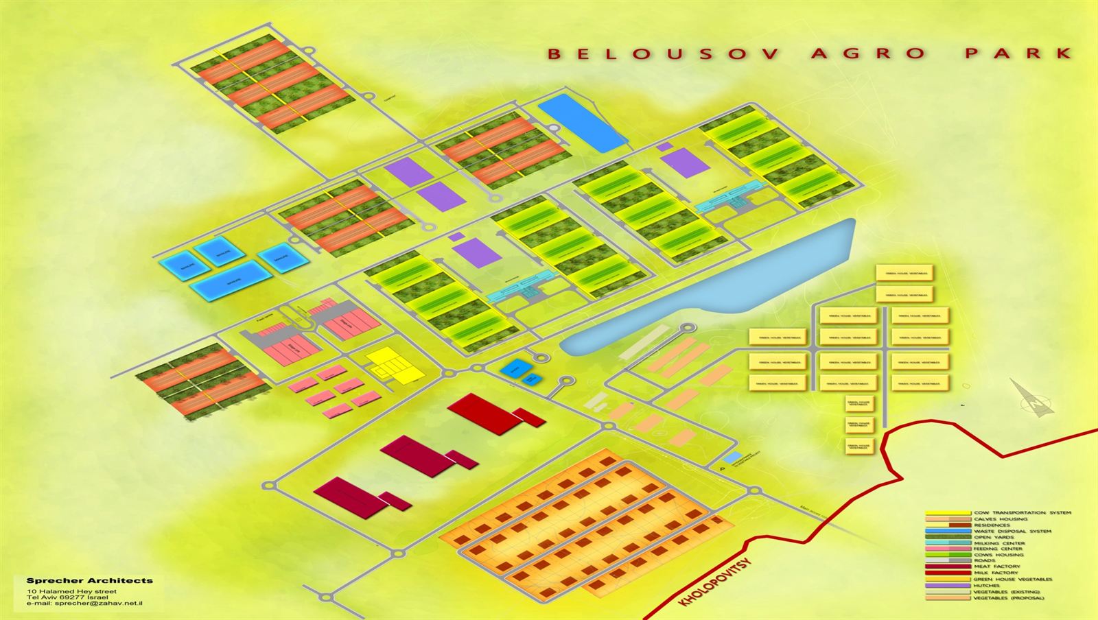 Belousov Agro Park master plan