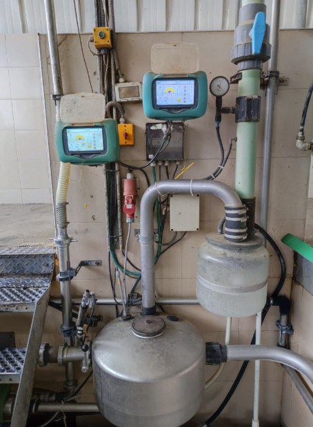 Milk meters